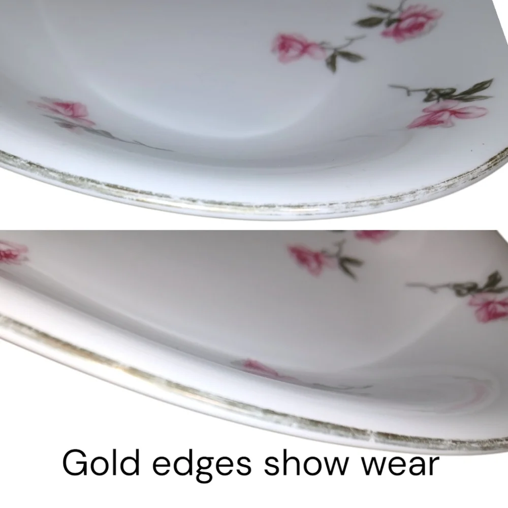 Vintage '50s Noritake N5687 China Oval Platter Floral